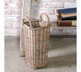 PDG 16.5” Tall Grey Willow Basket