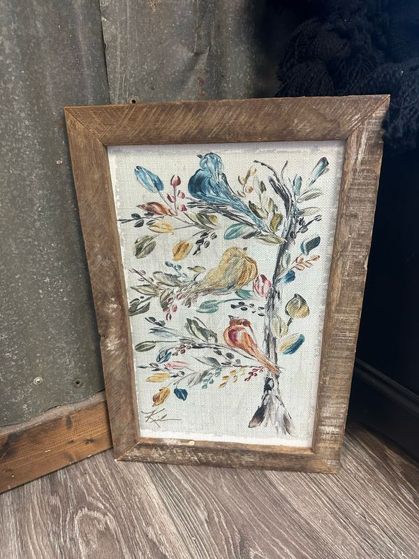 SCM 12x18 Birds In Tree