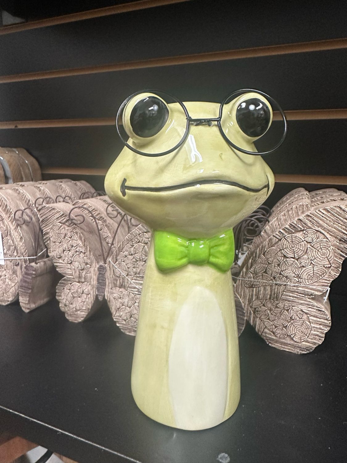 Ger 8&quot; Frog Garden Friend Planter