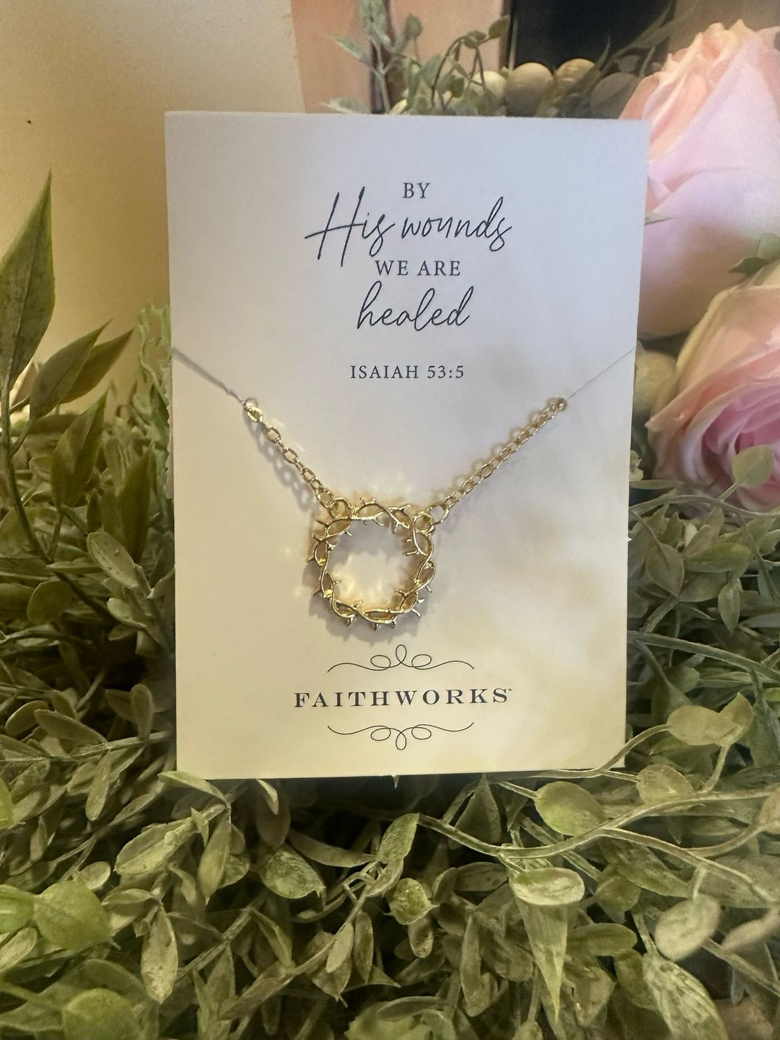 FW Necklace Crwn Of Thrns