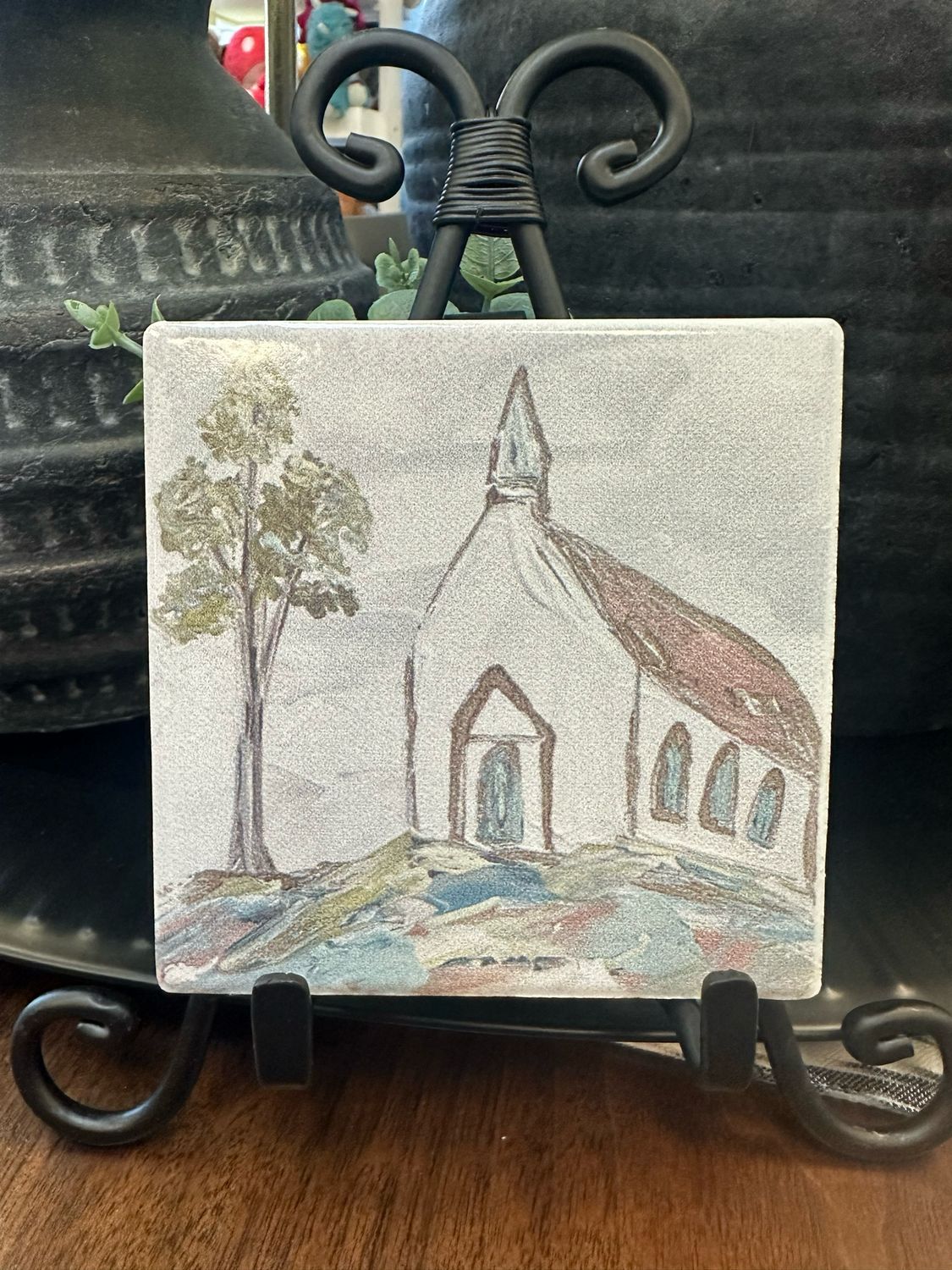 SCM 4x4 Coaster Church Pastel