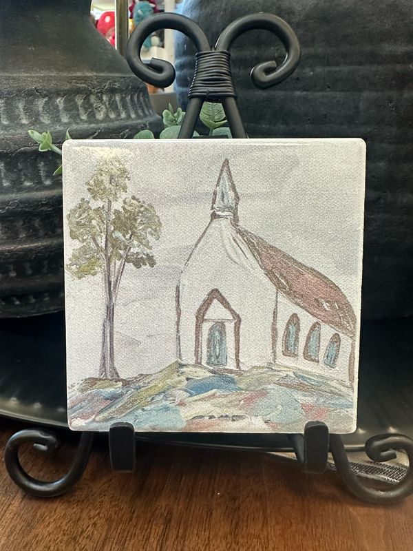 SCM 4x4 Coaster Church Pastel