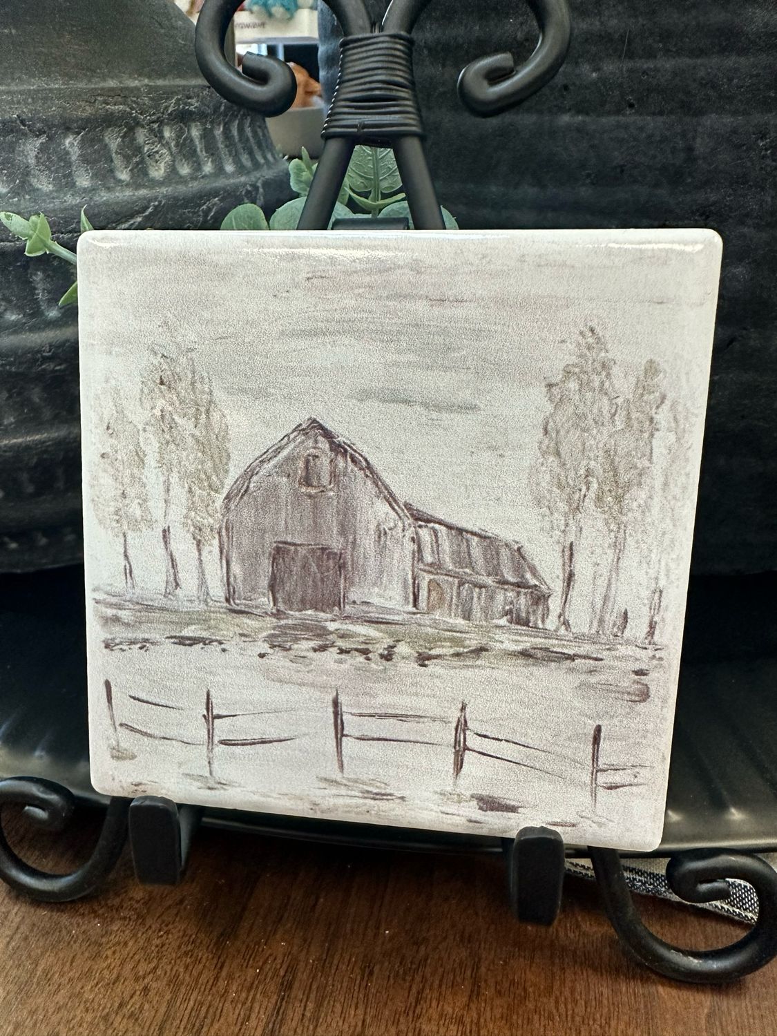 SCM 4x4 Coaster Gray Barn
