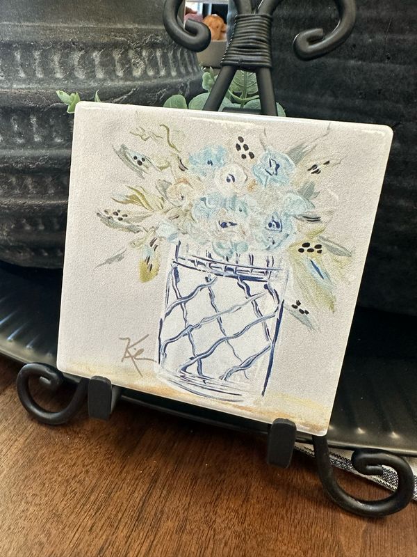 SCM 4x4 Coaster Quatra Vase
