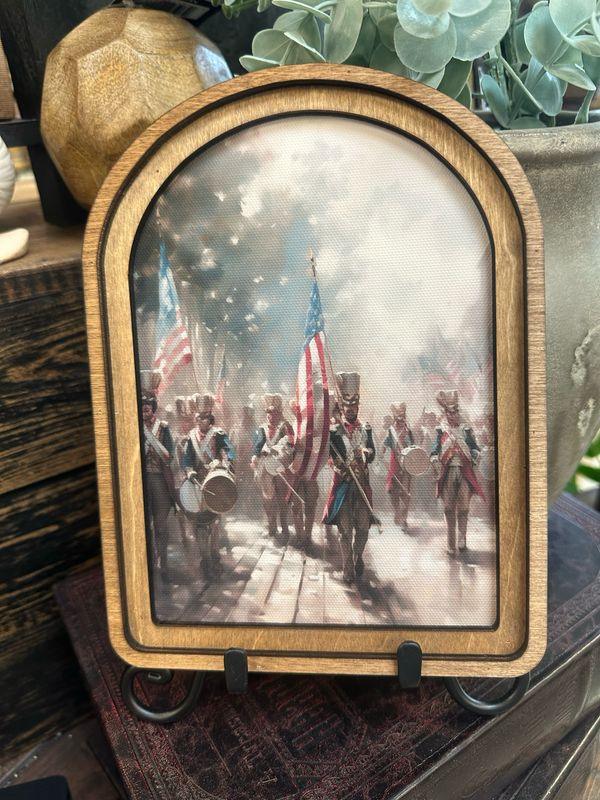 Red Arch 8x6 Patriotic Band