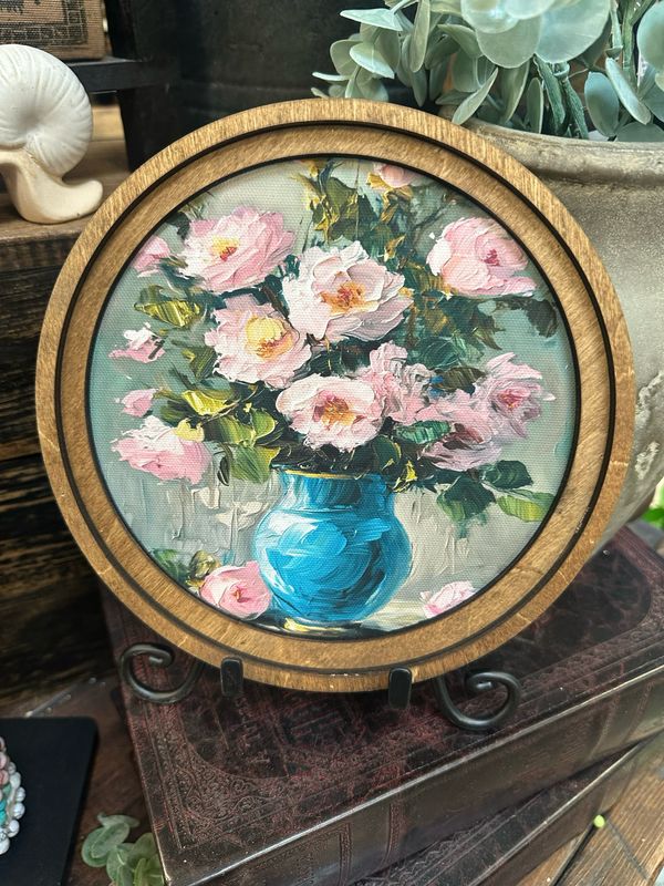 Red 8&quot; R Vintage Roses