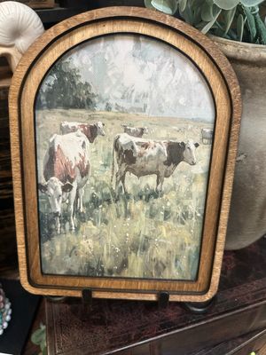 Red Arch Spring Cows