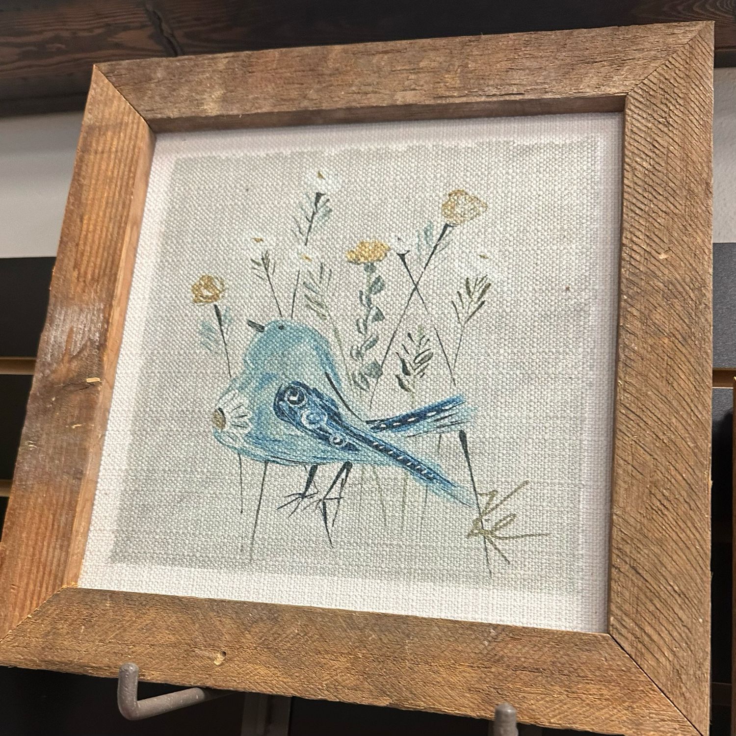 Scm 12x12 Blue Bird Flowers