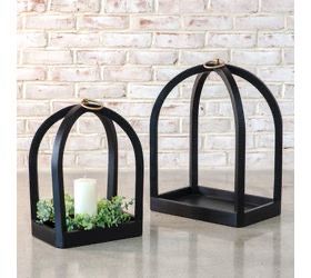 PDG Lg Black Lantern 16x21x10