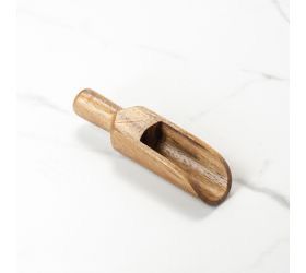 Pdg 4.7&quot; Acacia Wood Scoop