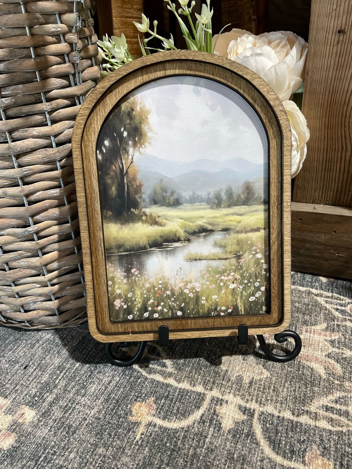 Red Arch Spring Stream Art