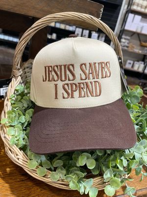FC Brown Jesus Saves Embroidered Hat