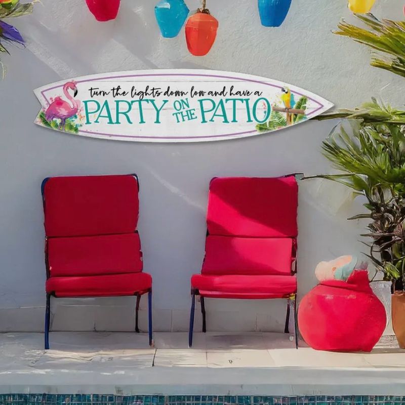 Jarmz Party On The Patio Surf Board 11x45