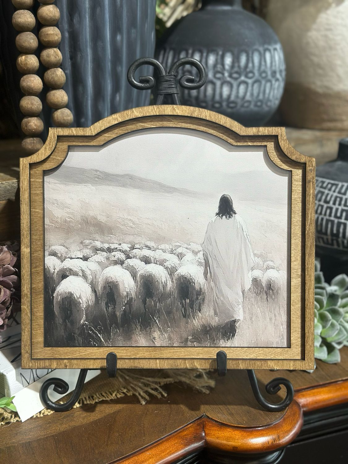 Red 10x9 Jesus Sheep
