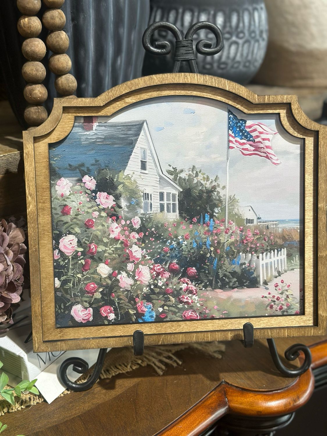Red 10x9 Patriotic Beach