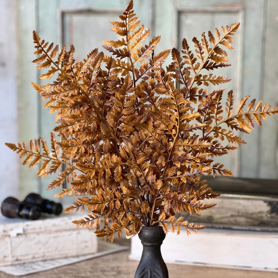Lan 19&quot; Cinnamon Autumnal Fern Bundle