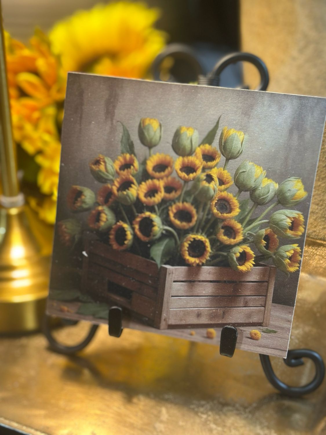 BBE 5x5 Sunflower Basket