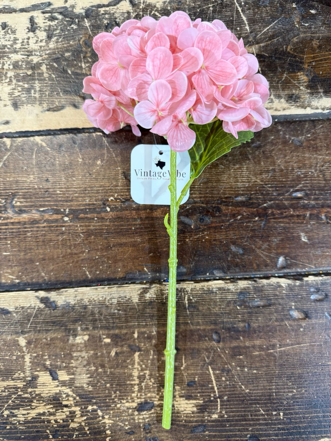 Ang 12.5&quot; Soft Pink RT Hydrangea