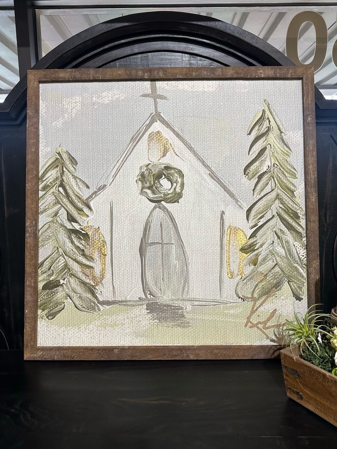 SCM 36x36 Wreath Church