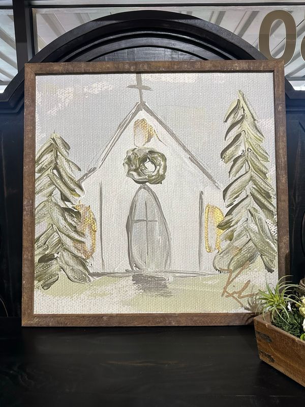 SCM 36x36 Wreath Church