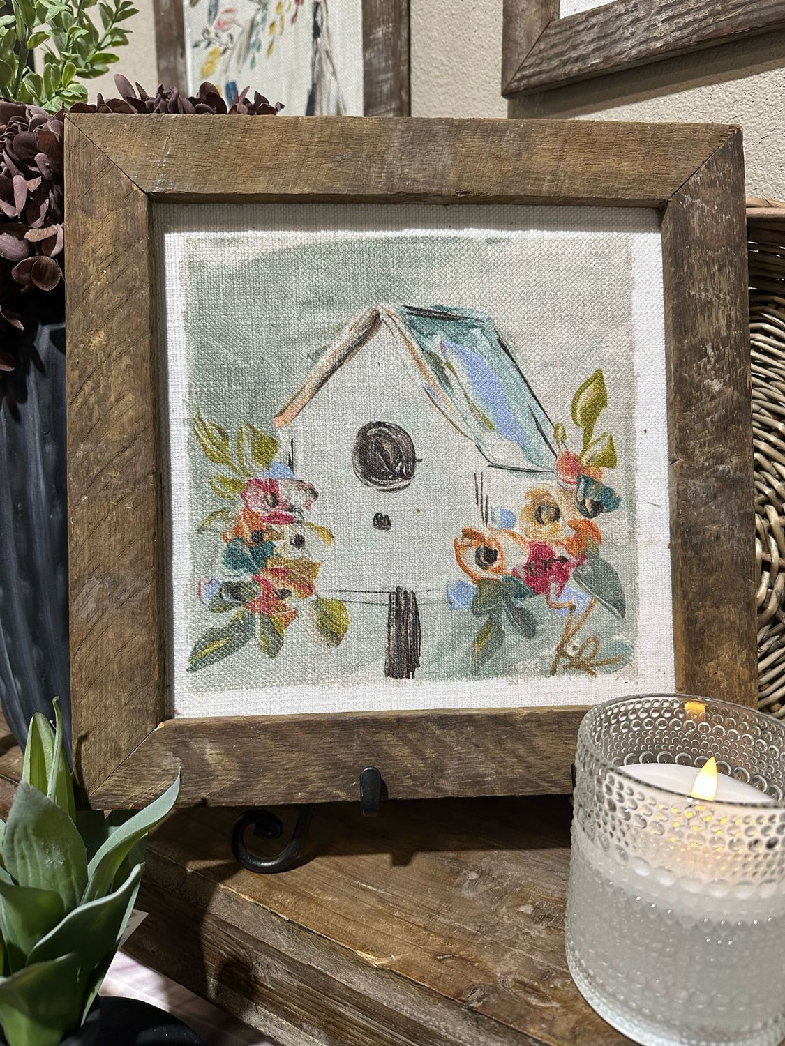SCM 12x12 White Birdhouse