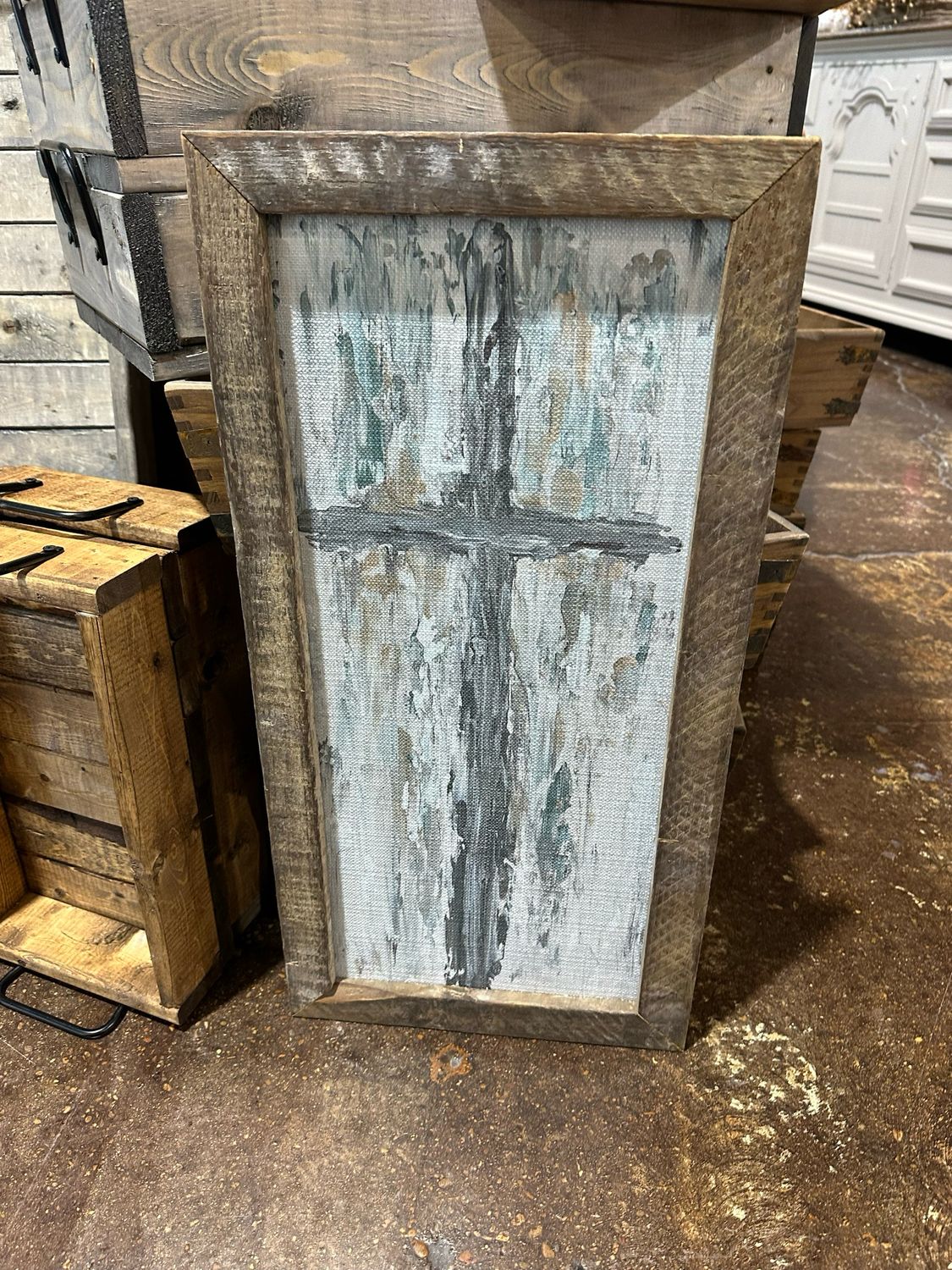 SCM 12x24 Cross Grey 201