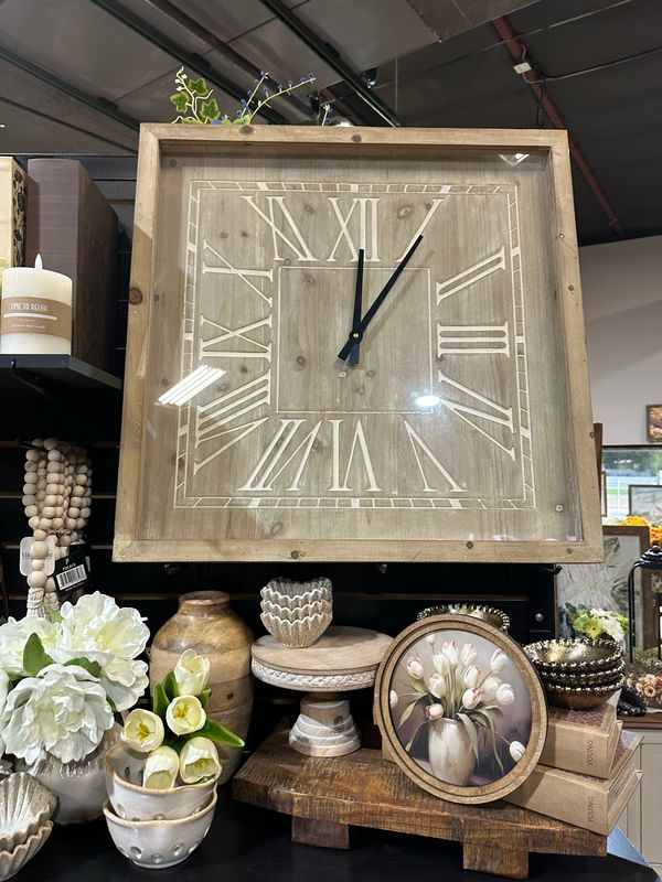 25&quot; Square Clock