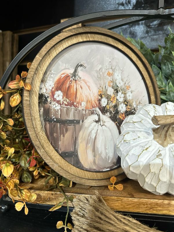 Red 8&quot; Pumpkin Bucket