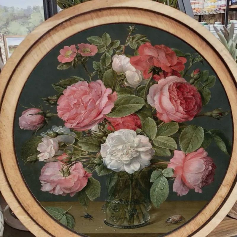 Red 8&quot; R Pink Roses