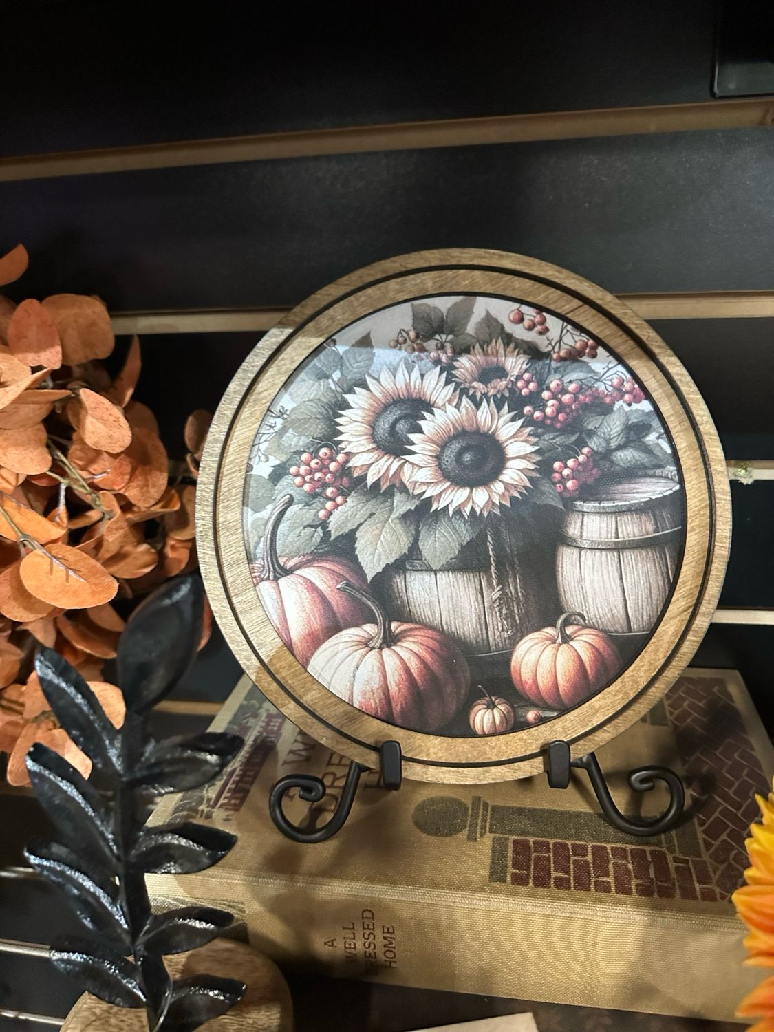 Red 8&quot; R Sunflower Barrel