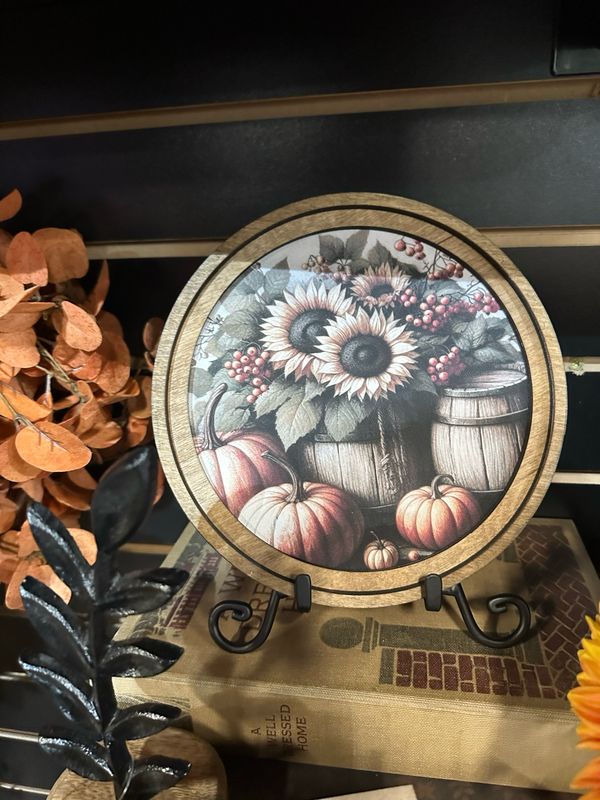 Red 8&quot; R Sunflower Barrel