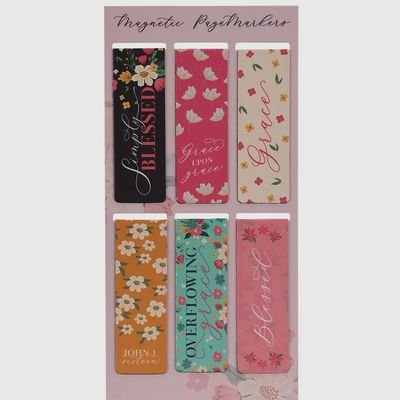 CAG Overflowing Grace Magnetic Bookmarks