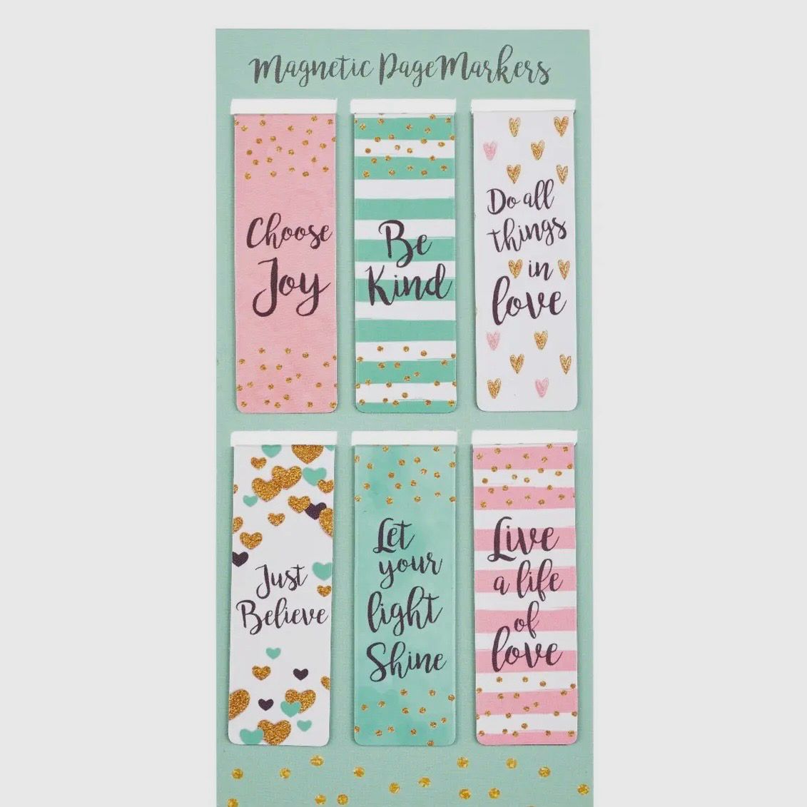 CAG Sparkle Magnetic Bookmarks
