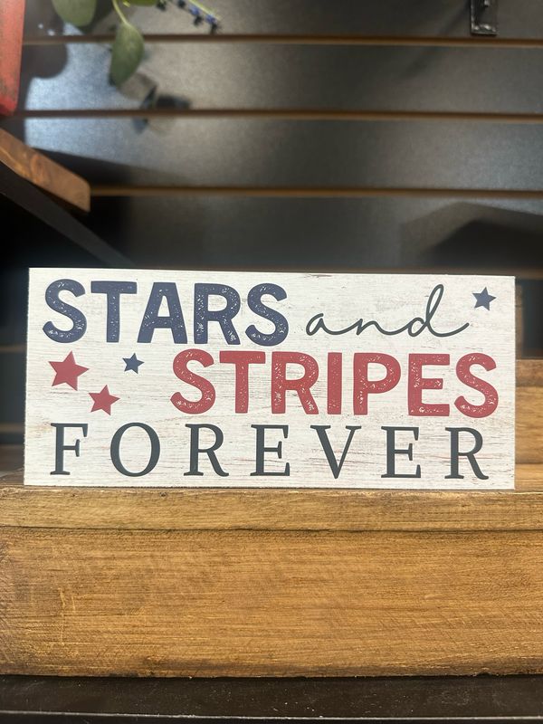 WT 8x3.5 Stars and Stripes Block