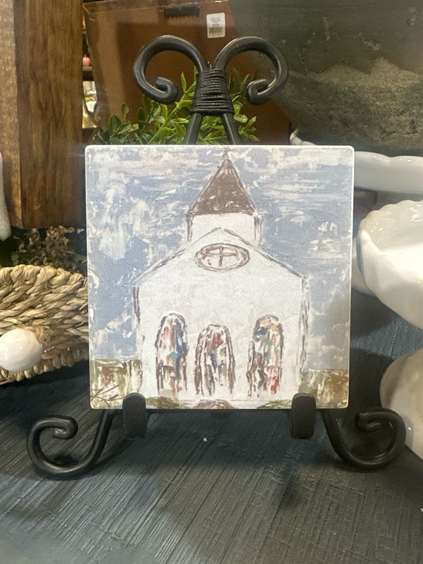 SCM 4x4 Coaster Bl Sky Church