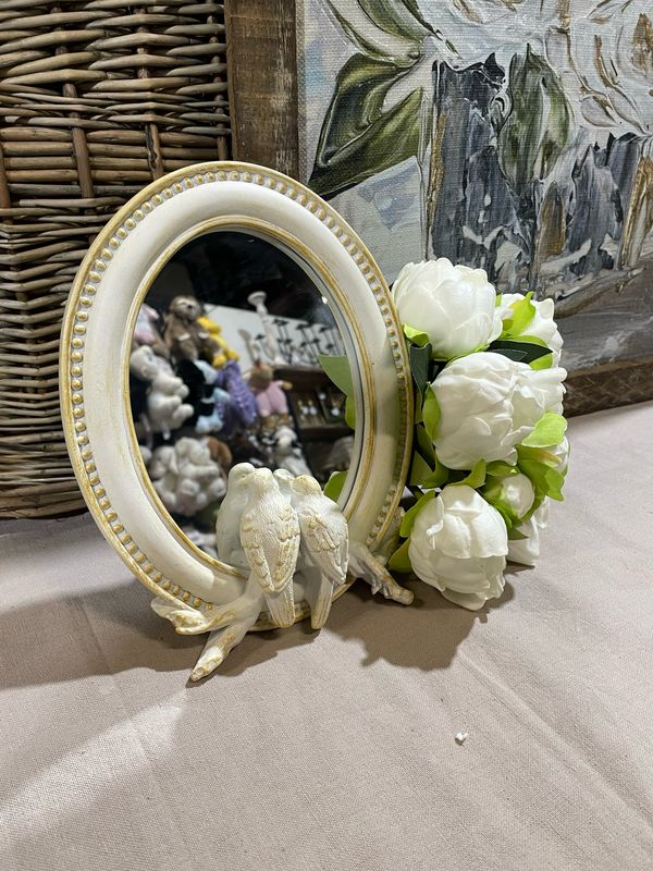 Yngs Bird Tabletop Mirror 9&quot;