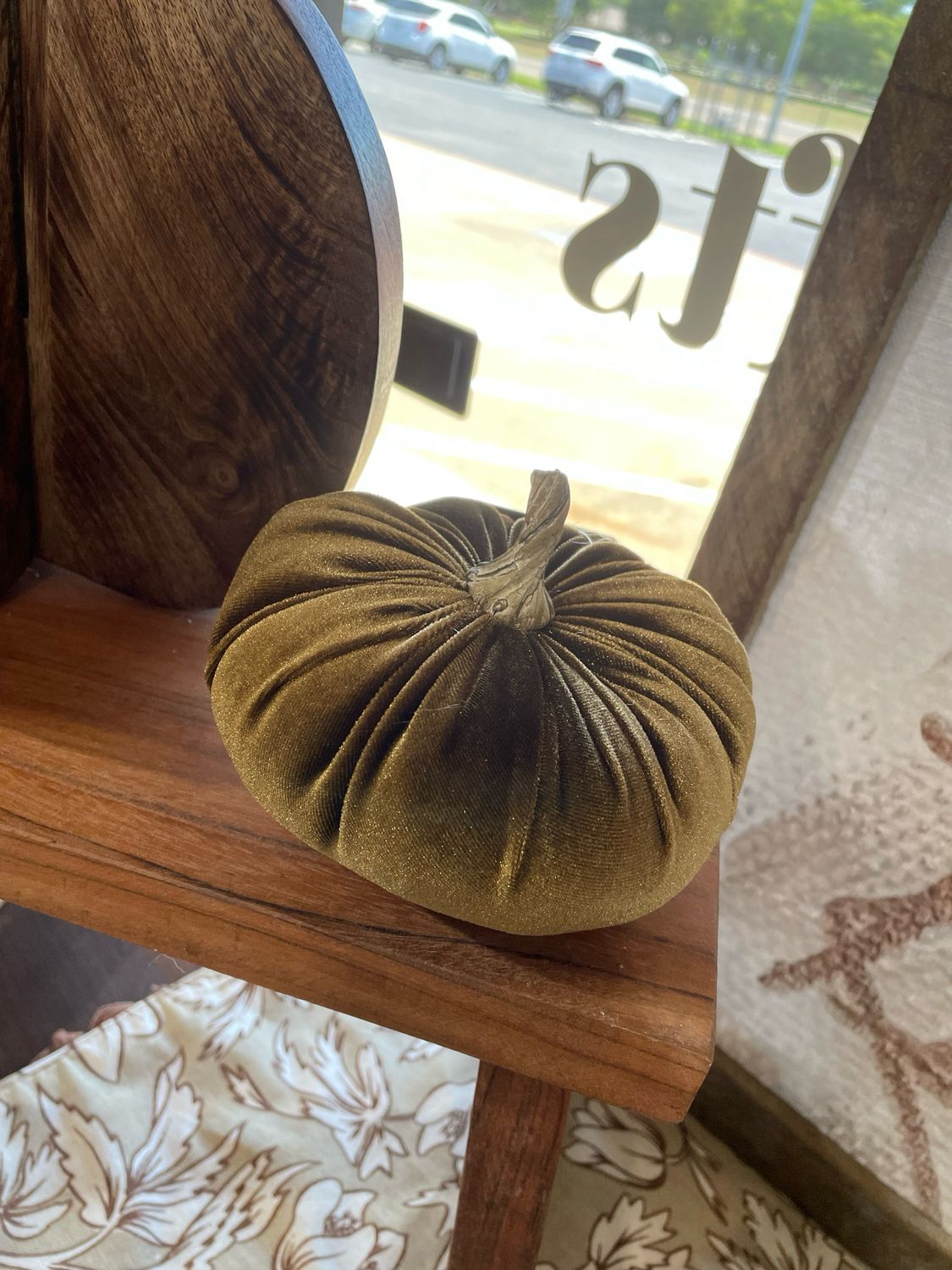Pdg 5&quot; Olive Vel Pumpkin