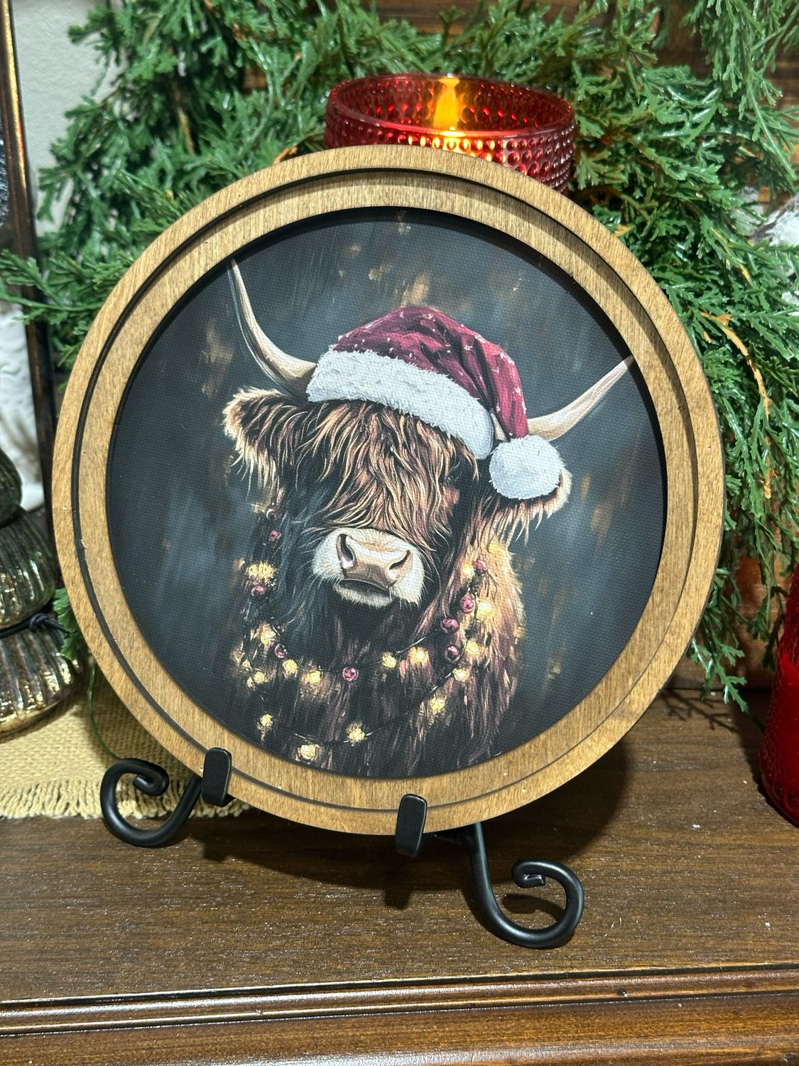 Red 8&quot; R Christmas Highland