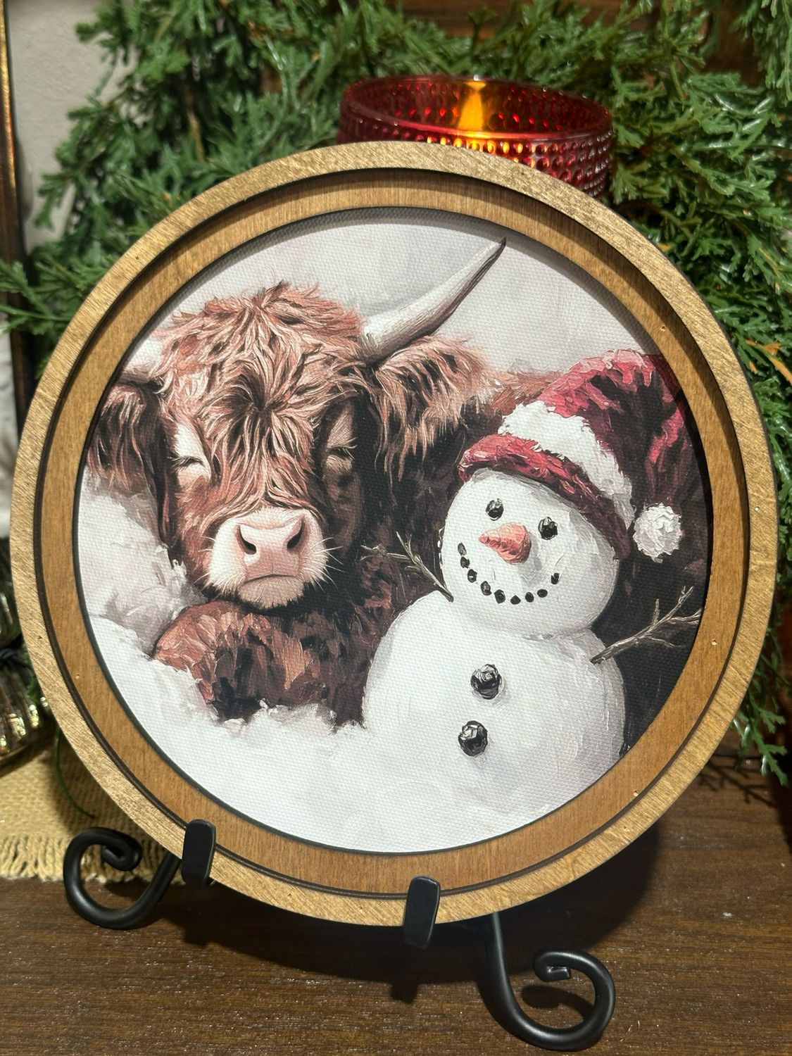 Red 8&quot; R High Snowman