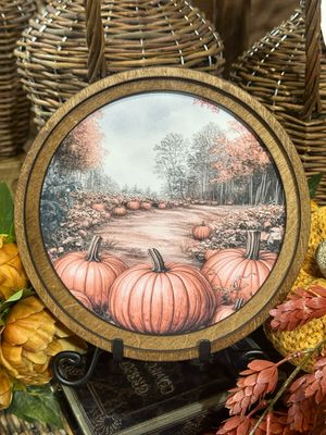 Red 8&quot; R Pumpkin Path