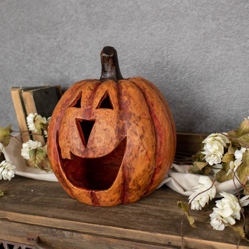 Rag 11" Orange Big Mouth Pumpkin