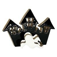 WTC Ghost/House Puzzle Block 10.25x7