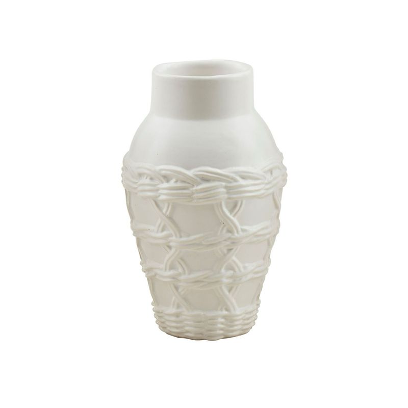 MP Woven Sleeve Ceramic Vase 5.75&quot;