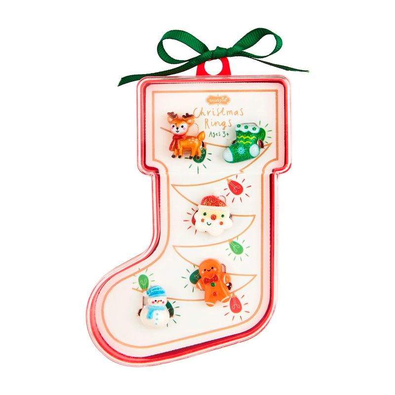 MP Stocking Christmas Rings