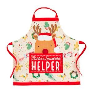 MP Light Up Reindeer Apron Ages 3-6