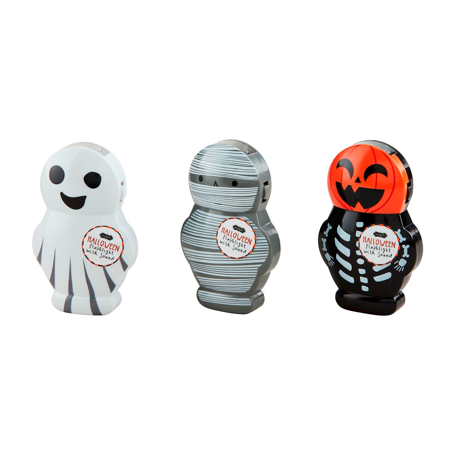 MP Pumpkin Halloween Flashlight w/sound