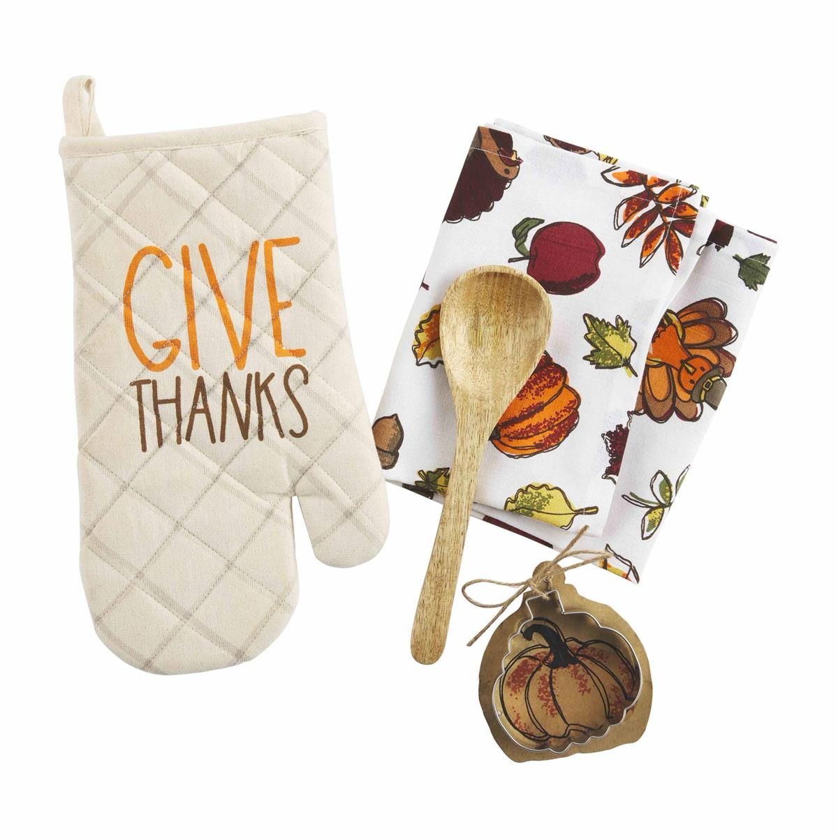 MP Give Thanks Oven Mit Set