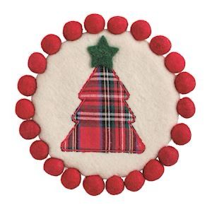 MP Tree Felted Trivet