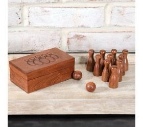 Pdg Bowling Game Acacia Wood 5&quot;
