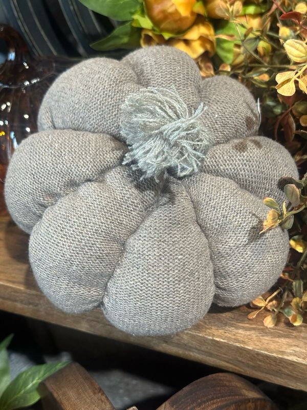 Mer Md Taupe Knit Pumpkin 7x4
